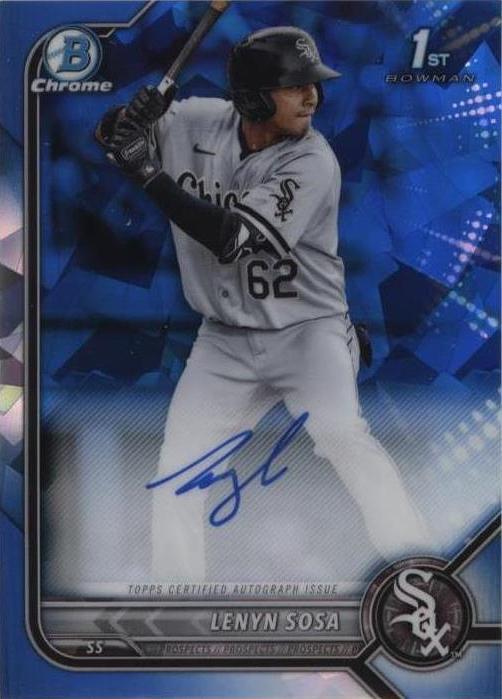 2022 Bowman Sapphire Edition - LENYN SOSA #BSPA-LS