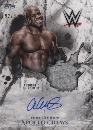2018 Topps WWE Undisputed - Apollo Crews #UAR-AP