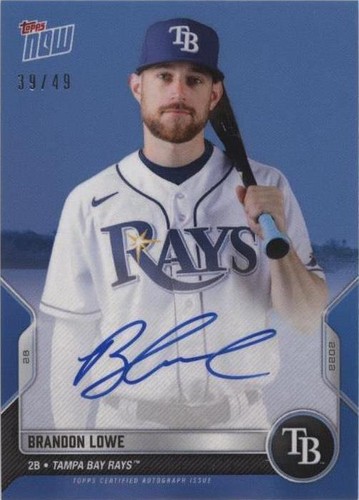 2022 Topps Now Road to Opening Day - Brandon Lowe #OD-52B