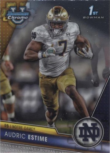 2023 Bowman University Chrome Audric Estime #171