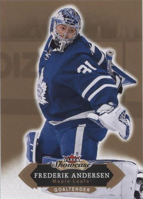 2016-17 Upper Deck Fleer Showcase - Frederik Andersen #8