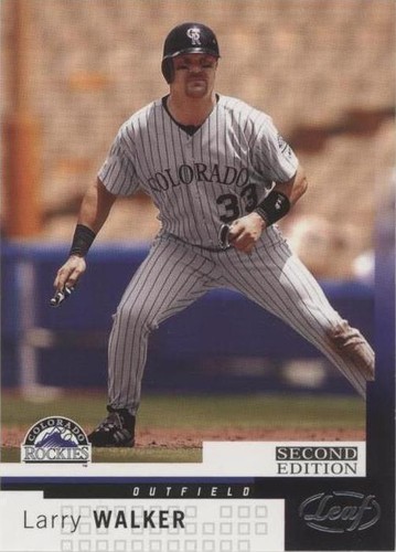2004 Leaf Second Edition - Larry Walker #129