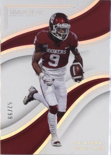 2023 Panini Immaculate Collection Collegiate CeeDee Lamb #6