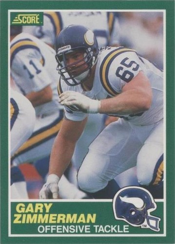 1989 Score Gary Zimmerman #233