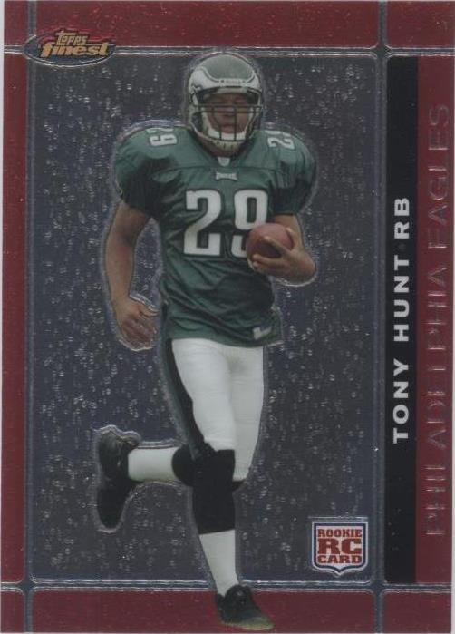 2007 Topps Finest Tony Hunt #123