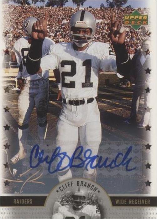 2005 Upper Deck NFL Legends Cliff Branch #LS-CB