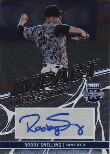 2023 Panini Elite Extra Edition - Robby Snelling #II-RSN