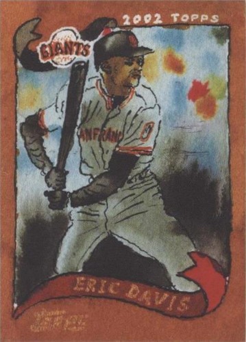 2022 Topps Spotlight 70 II By Andy Friedman - Eric Davis #4