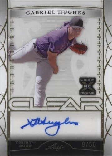 2022 Leaf Trinity - Gabriel Hughes #CA-KP1