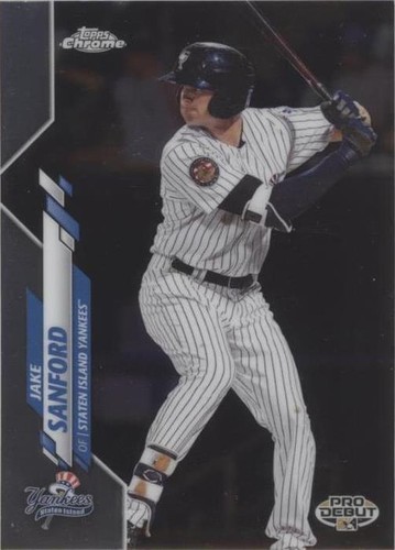 2020 Topps Pro Debut - Jake Sanford #PDC-130