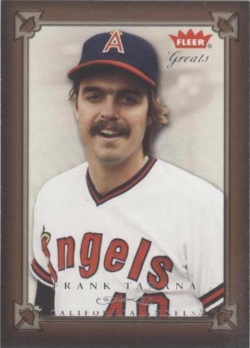 2004 Fleer Greats of the Game - Frank Tanana #75