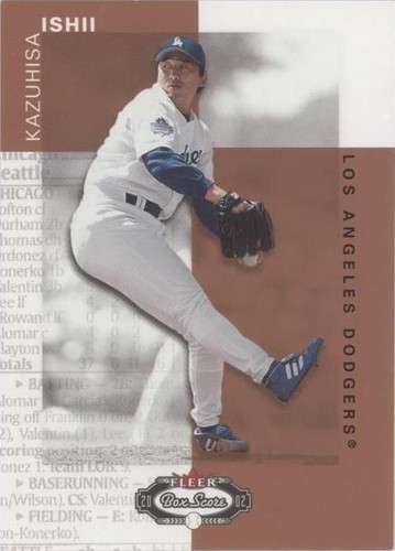 2002 Fleer Box Score - Kazuhisa Ishii #152