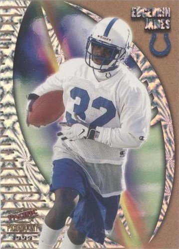1999 Pacific Paramount Edgerrin James #15