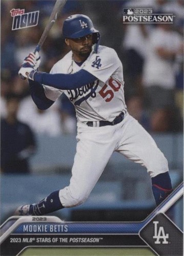 2023 Topps Now MLB Stars of the Postseason - Mookie Betts #PS-22