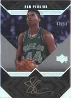 2007-08 Upper Deck UD Black - Sam Perkins #AU-SP