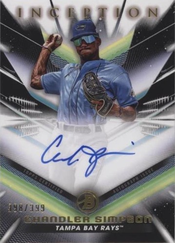 2023 Bowman Inception - Chandler Simpson #BPA-CSN