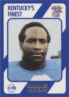 1989 Collegiate Collection Kentucky Wildcats Kentucky's Finest Dallas Owens #183