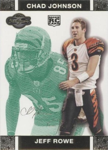 2007 Topps Co-Signers Chad Johnson Jeff Rowe #56