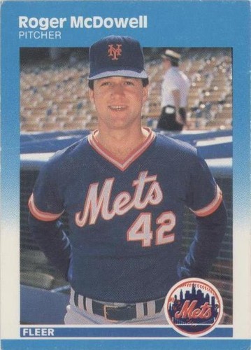 1987 Fleer - Roger McDowell #16