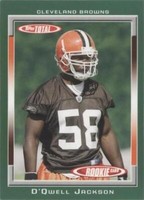 2006 Topps Total D'Qwell Jackson #455