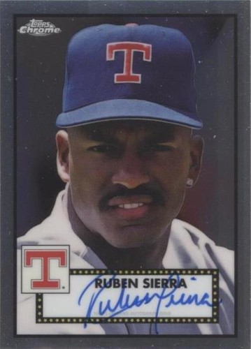 2021 Topps Chrome Platinum Anniversary - Ruben Sierra #PA-RSI