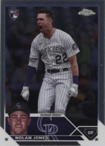 2023 Topps Chrome Update Series - Nolan Jones #USC178