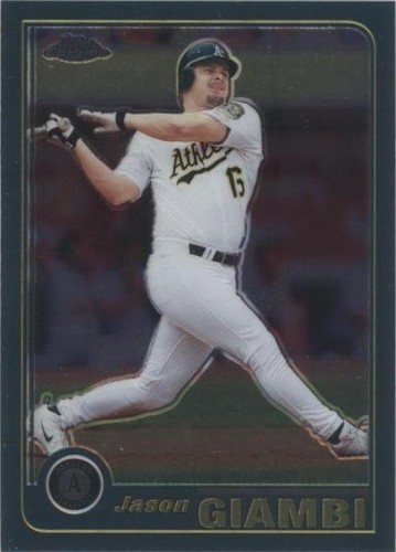 2001 Topps Chrome - Jason Giambi #161