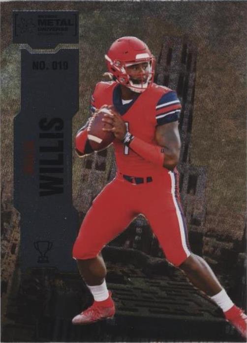 2022 Skybox Metal Universe Champions Malik Willis #019