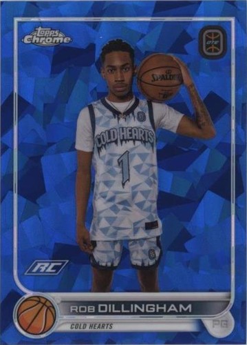 2022-23 Topps Chrome OTE Overtime Elite Sapphire Edition - Robert Dillingham #66