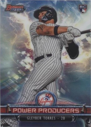 GLEYBER TORRES 2018 Bowman's Best #50 Gem Mint PSA 10 Rookie RC