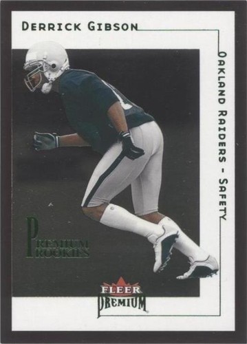 2001 Fleer Premium Derrick Gibson #218
