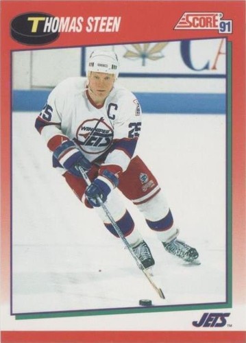 1991-92 Score Canadian - Thomas Steen #198
