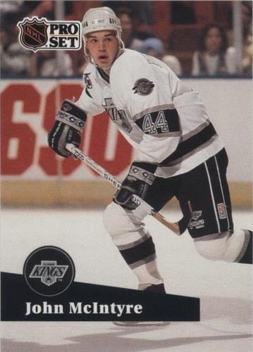 1991-92 Pro Set - John McIntyre #401