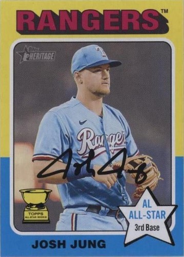 jungページ2 2024 Topps Josh Jung #T89C65 Rookie Cup-SILVER PACK PSA 8 NM