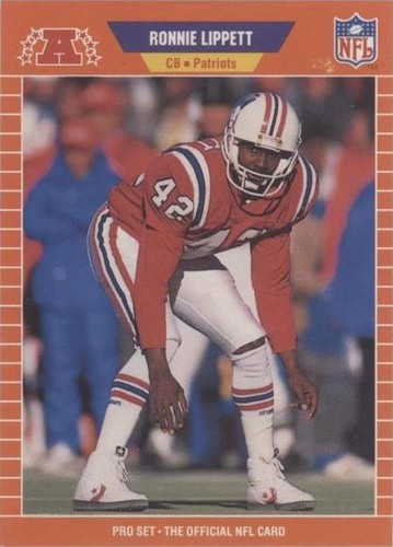 1989 Pro Set Ronnie Lippett #252