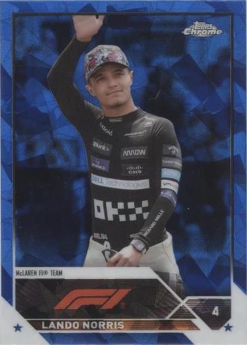 2023 Topps Chrome Sapphire Edition Formula 1 - Lando Norris #27