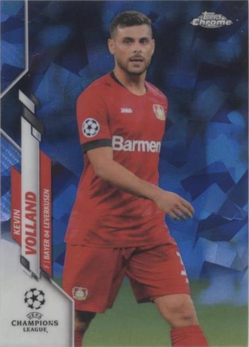 2019-20 Topps Chrome UCL Sapphire Edition Kevin Volland #35