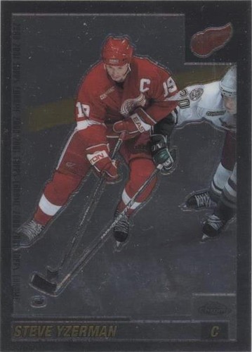 2000-01 Topps Chrome - Steve Yzerman #21