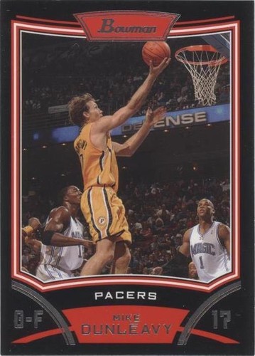 2008-09 Bowman Draft Picks & Stars - Mike Dunleavy Jr. #57
