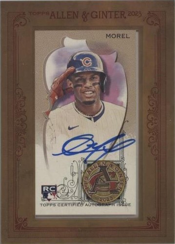 2023 Topps Allen & Ginter - Christopher Morel #MA-CM