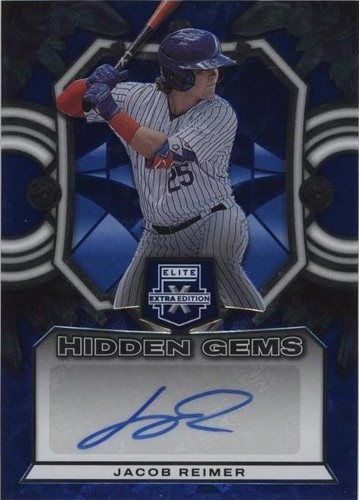 2023 Panini Elite Extra Edition - Jacob Reimer #HG-JRM