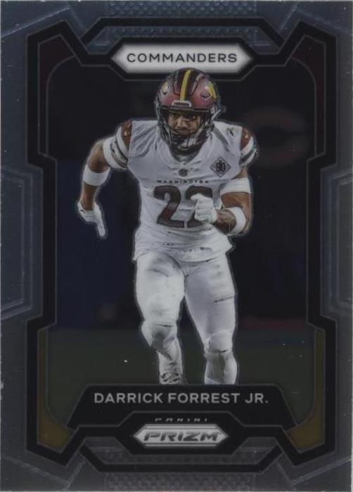 2023 Panini Prizm Darrick Forrest Jr. #296