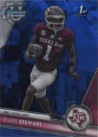 2023 Bowman University Chrome Sapphire Edition Evan Stewart #144