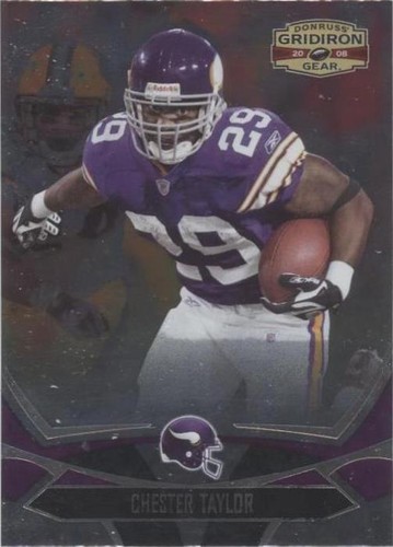 2008 Donruss Gridiron Gear Chester Taylor #57