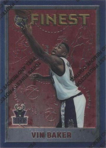 1995-96 Topps Finest - Vin Baker #20