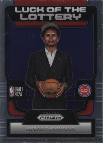 その他 Ausar Thompson Hoops Rookie Card  auto 2023-24 Panini NBA Hoops #255 AUSAR THOMPSON RC Rookie