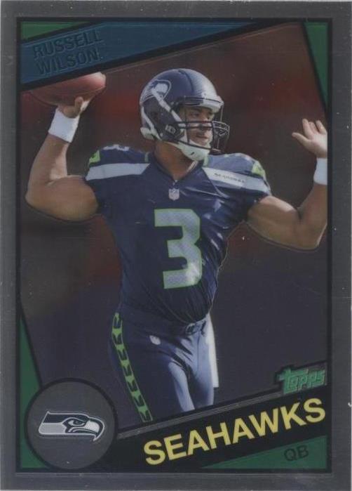 Russell Wilson #14 Topps Chrome 2012