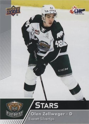 2022-23 Upper Deck CHL - Olen Zellweger #321