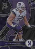 2023 Panini Chronicles Draft Picks Peter Skoronski #96