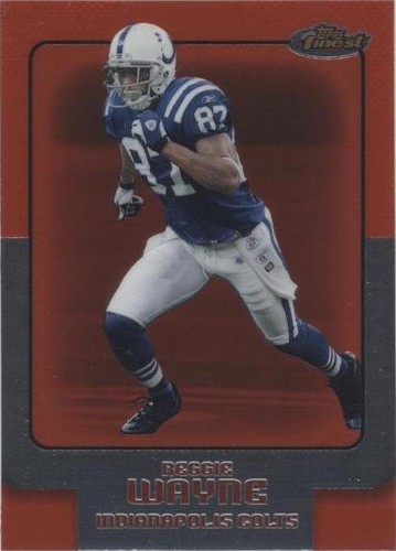 2006 Topps Finest Reggie Wayne #112